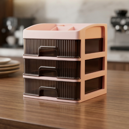 صورة منظم مكياج متعدد الطبقات H268-2