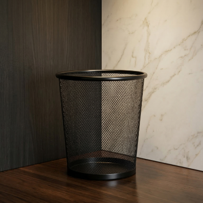 صورة سلة مهملات مخيش صغير D32-450030