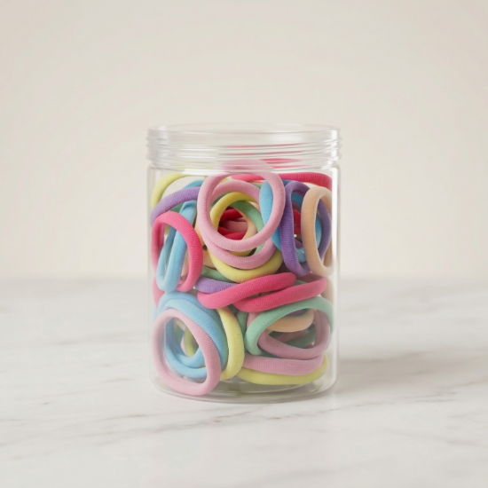 صورة ربطة شعر ملون 1*12