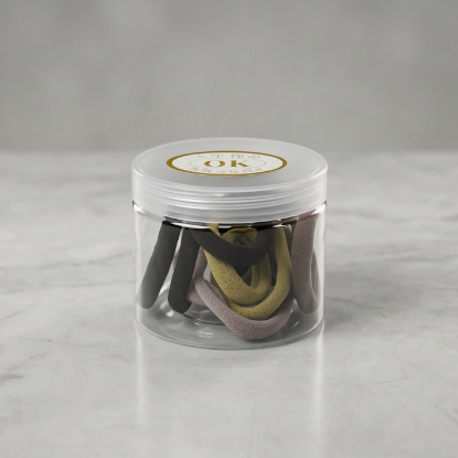 صورة ربطة شعر ملون صغير