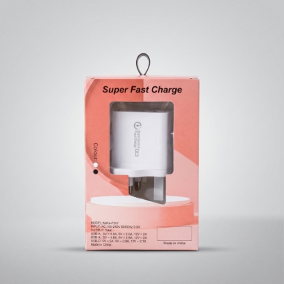 صورة رأس مثلث KEKE-F007 PD1 2USB